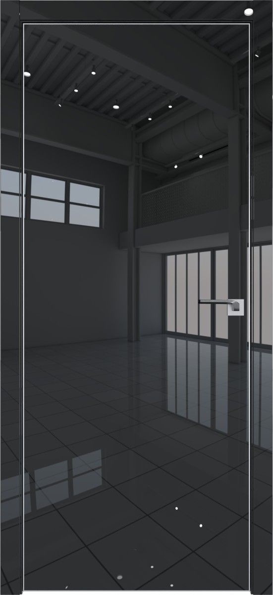 Визуализация глянцевой двери 1LK Profil Doors