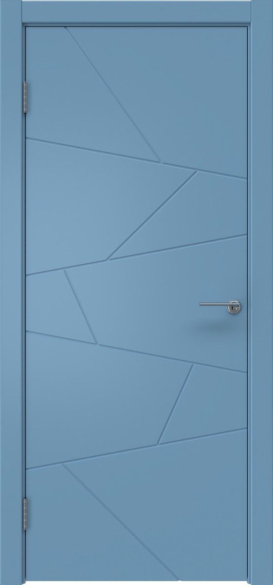 Визуализация эмалированной двери RAL 5024