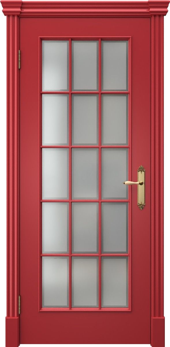 Визуализация эмалированной двери RAL 3001